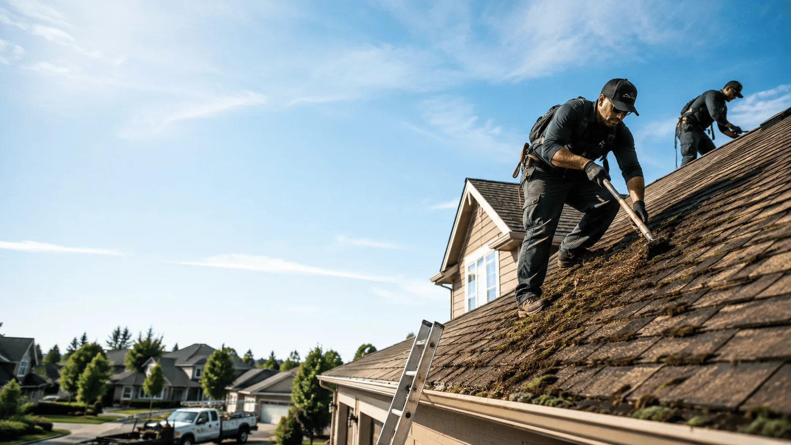 Roof Moss Removal in Pinehurst, TX near me